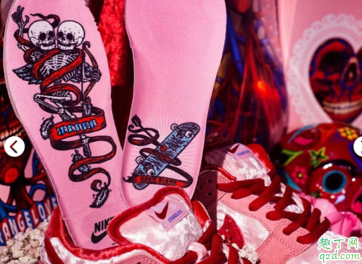 Nike情人节限定SB DUNK粉色多少钱 Nike SB联名StrangeLove情人节限定在哪买