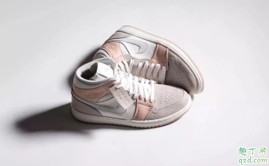 Air Jordan AJ1 Mid多少钱 全新城市系列AJ1裸粉色值得入手吗