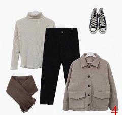 随性慵懒的文艺复古风搭配 是女性冬季时髦穿搭首选