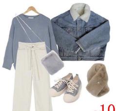 随性慵懒的文艺复古风搭配 是女性冬季时髦穿搭首选