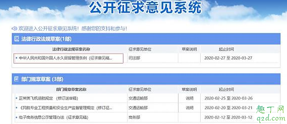 外国人永久居留管理条例征求意见在哪里投票 外国人永久居留管理条例匿名投票教程