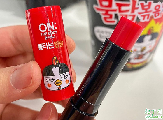 火鸡拉面润唇膏多少钱在哪买 火鸡拉面润唇膏试色效果图