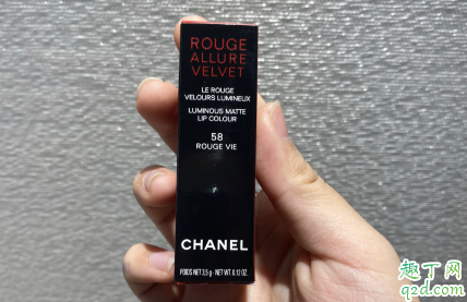 香奈儿58红管好看吗 香奈儿2020新年限定红管58试色