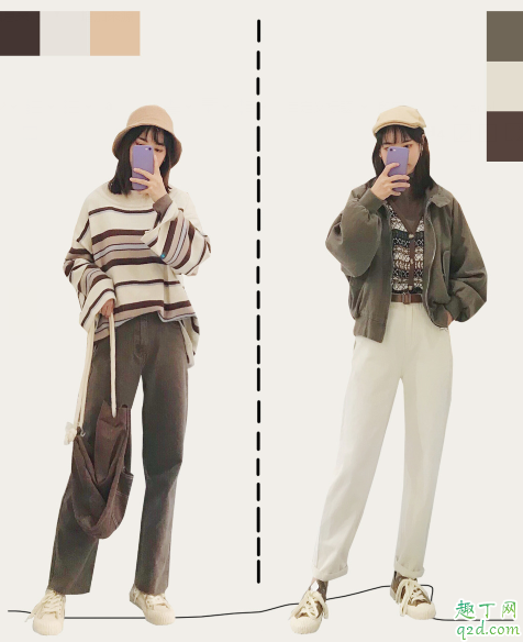 降温时髦穿搭攻略 2019秋冬穿搭look女生