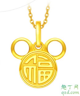 周大福米奇吊坠多少钱 周大福米奇吊坠2019新款多少克