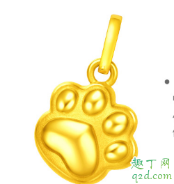 周大福猫爪黄金转运珠多少钱 周大福猫爪转运珠吊坠在哪买
