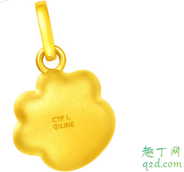 周大福猫爪黄金转运珠多少钱 周大福猫爪转运珠吊坠在哪买