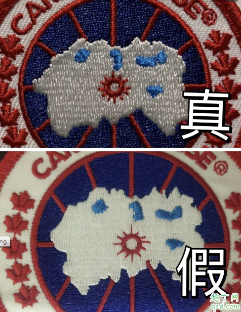 加拿大鹅正品和仿品区别2020 加拿大鹅真假对比图及鉴别技巧