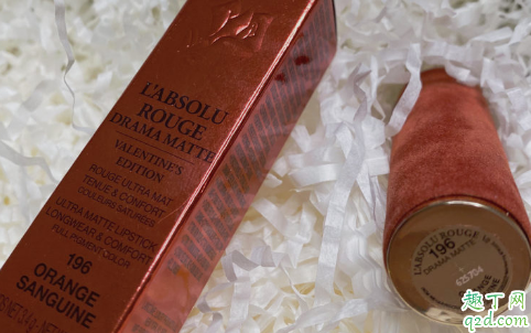兰蔻2020情人节限定196好看吗 兰蔻红丝绒196口红试色