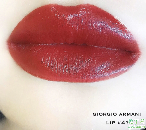 阿玛尼415适合黄皮吗 阿玛尼415红管唇釉试色