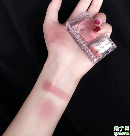 canmake新品腮红11号好看吗 canmake花瓣腮红11试色2019