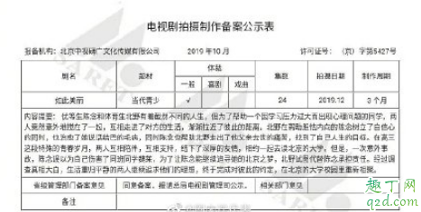 电视剧少年的你什么时候上映 少年的你如此美丽男主女主是谁