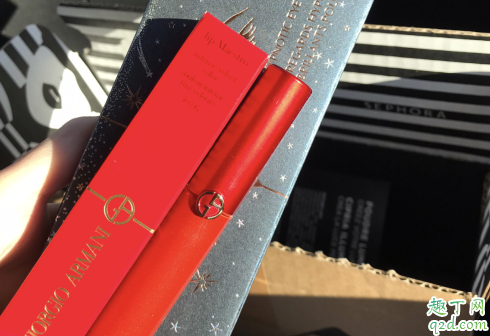 阿玛尼2019圣诞限定405G好看吗 阿玛尼红管405g试色