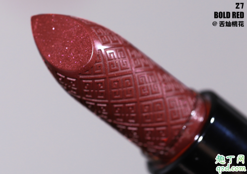 纪梵希2019圣诞限量27好看吗 纪梵希27bold red口红试色