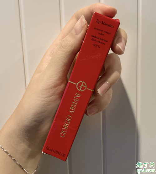 阿玛尼红管400G好看吗 阿玛尼2019圣诞红管400G试色