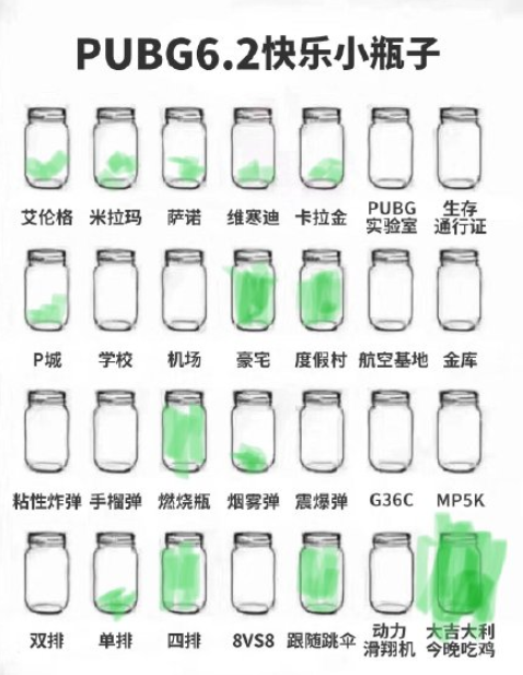 吃鸡快乐小瓶子原图无水印 朋友圈吃鸡快乐小瓶子怎么玩