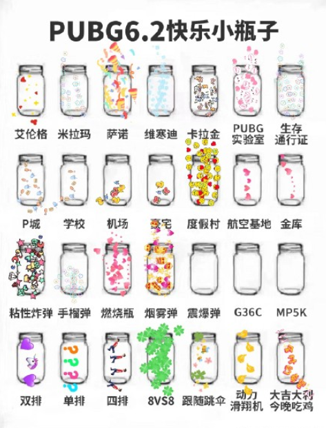 吃鸡快乐小瓶子原图无水印 朋友圈吃鸡快乐小瓶子怎么玩