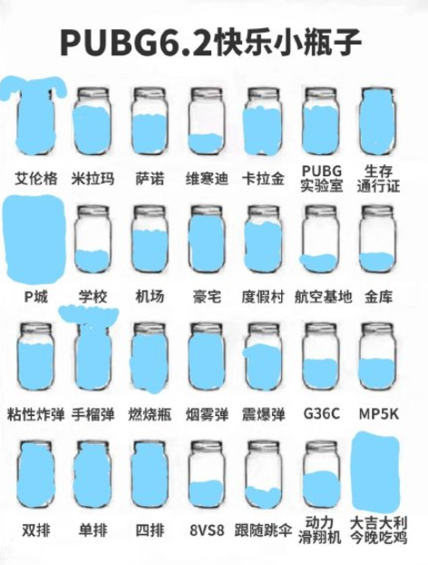 吃鸡快乐小瓶子原图无水印 朋友圈吃鸡快乐小瓶子怎么玩