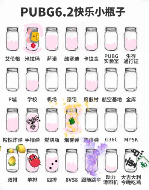 吃鸡快乐小瓶子原图无水印 朋友圈吃鸡快乐小瓶子怎么玩