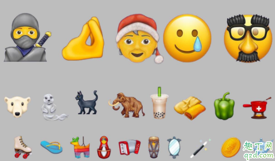ios14新增了哪些emoji表情 ios14新增emoji表情含义图解