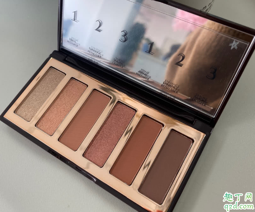 Charlotte Tilbury darling盘值得入手吗 CT6色眼影盘darling手臂试色