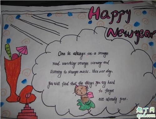 2020春节英语手抄报图片大全 2020关于春节的英文手抄报内容