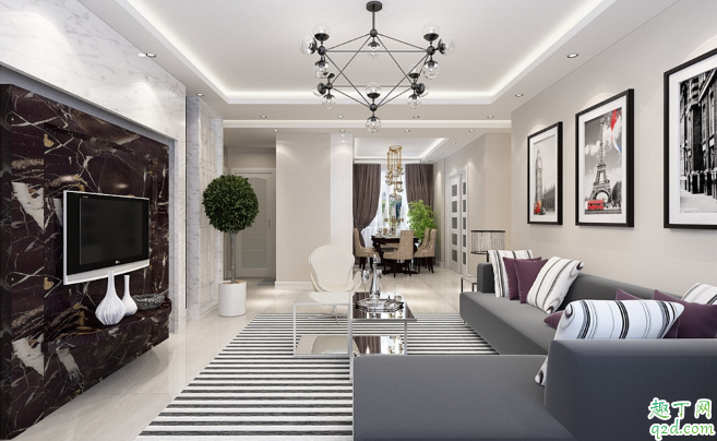 客厅回字形吊顶要不要贴石膏线 回字形吊顶贴石膏线好还是不贴石膏线好