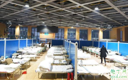 方舱医院床位怎么隔开 武汉6个方舱医院多少床位