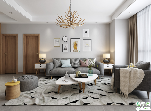 客厅餐厅浅灰色地砖配什么颜色墙面好 客厅餐厅墙面颜色搭配讲究
