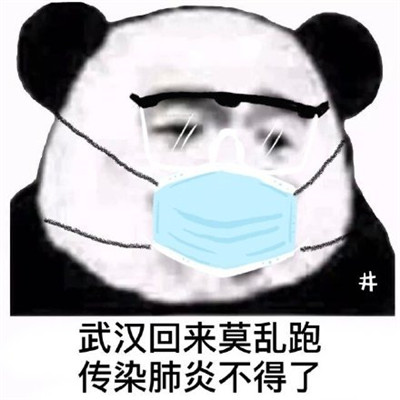 那些硬核的防疫情宣传语表情包 宣传标语也太硬核了