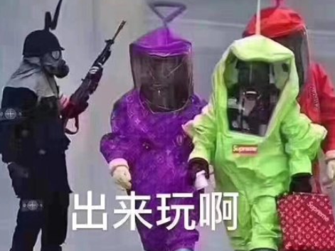 武汉戴口罩恶搞表情包 武汉新型肺炎出来玩啊表情图片
