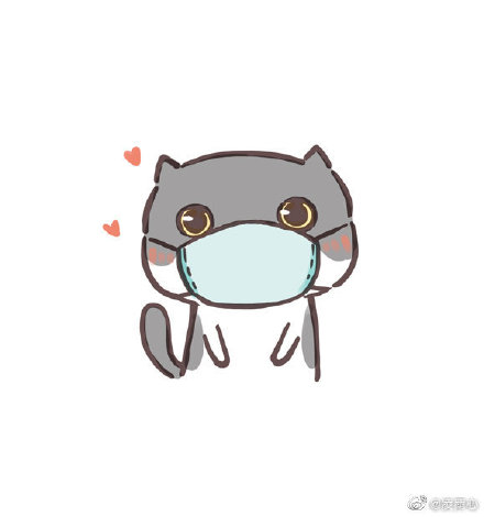 口罩头像情侣动漫无水印版 2020戴口罩情侣头像最新一男一女