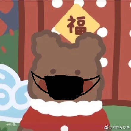 口罩头像情侣动漫无水印版 2020戴口罩情侣头像最新一男一女