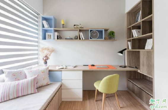 家里哪些地方可以设置书房 家里没书房怎么布置一个读书的地方
