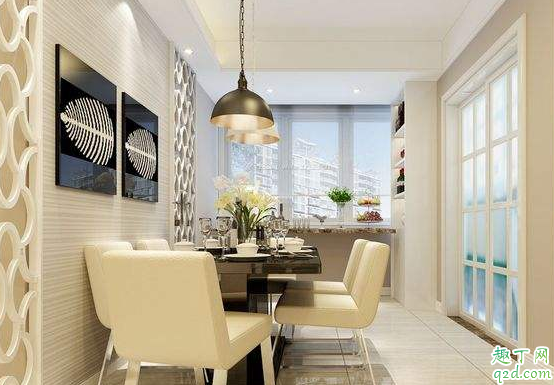 一进门就是餐厅用什么隔断好 餐厅正对着入户门怎么隔断好