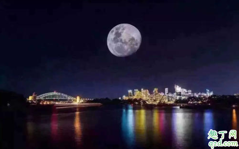 怎么拍建筑物和大月亮 超级大月亮怎么拍的