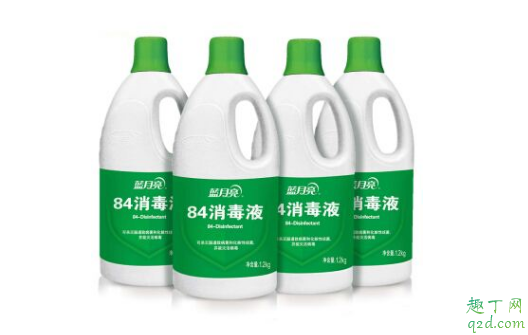 蓝月亮84消毒液能洗衣服吗 蓝月亮84消毒液洗衣服怎么用