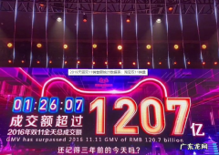 去年双十一淘宝销售额是多少？2019双11销售额是多少