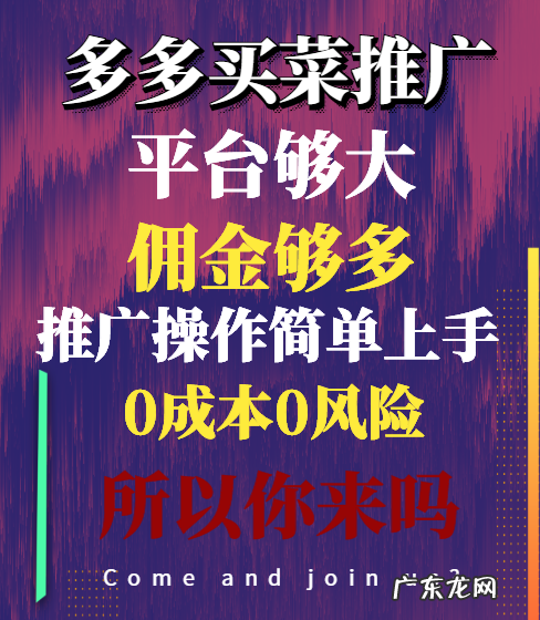 多多买菜推广人员好不好做?多多买菜推广码是什么?
