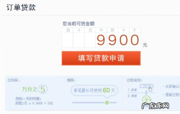 淘宝订单贷款的利息是多少?申请流程是怎样的