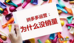 为什么我的拼多多店铺无销量？如何提升拼多多销量？
