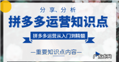 拼多多运营之拼多多运营从入门到精髓！