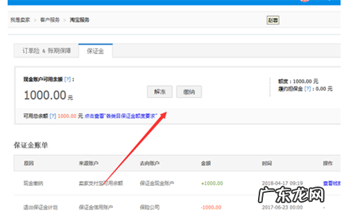 解冻保证金操作步骤 淘宝怎么解冻保证金