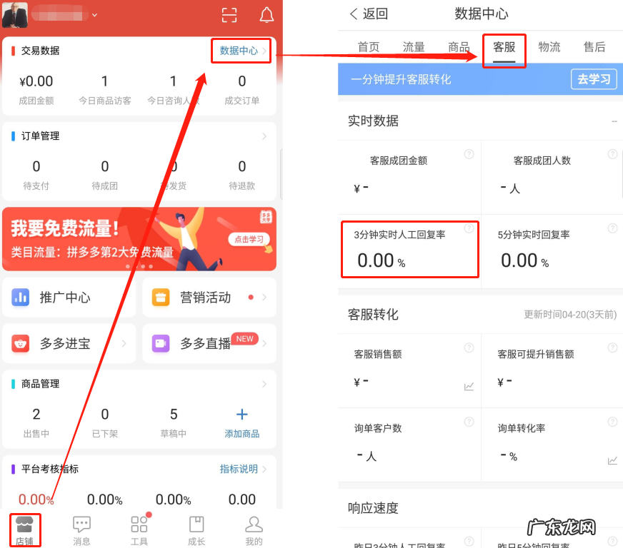 拼多多【3分钟人工回复率】常见问答