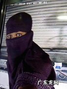 黑衣蒙面女图片 河南现黑衣蒙面女