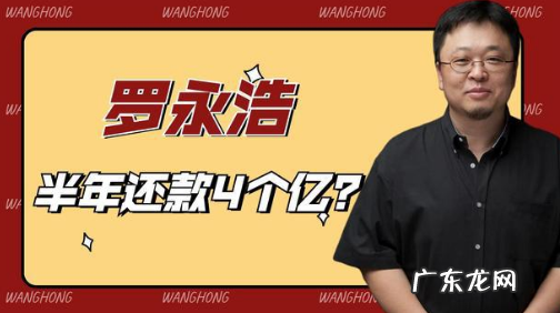 初代网红的段子人生 罗永浩个人介绍