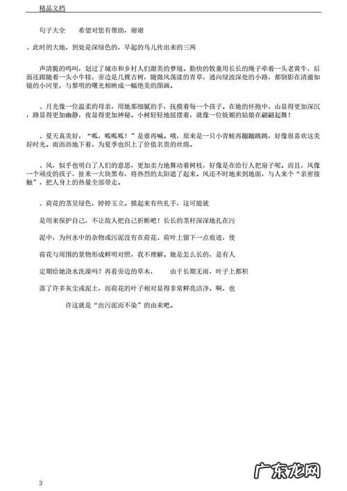 描写夏天景色的优美句子短句 【抖音文案】描写夏天的优美短句简单