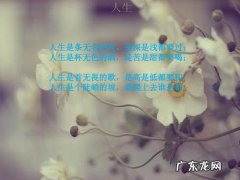 人生感悟正能量的句子经典语句 【抖音文案】人生感悟的经典语句