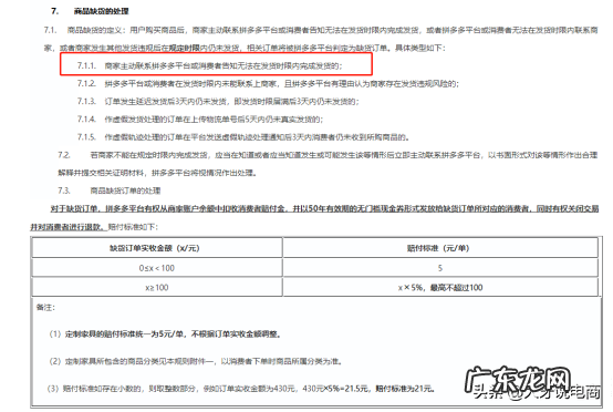 商家须知的六大违规细则 拼多多平台罚款规则