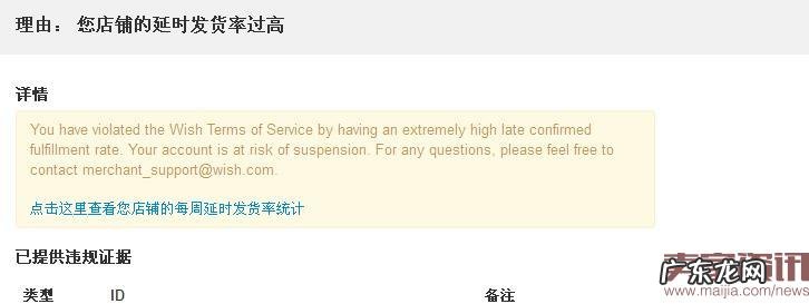 Wish延时发货率政策实施后，你们收到警告了吗？